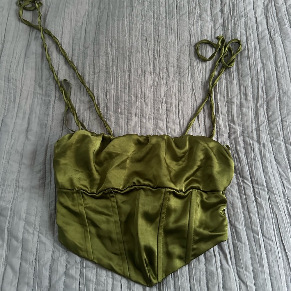Pacsun Women’s Tie Corset Top Size S